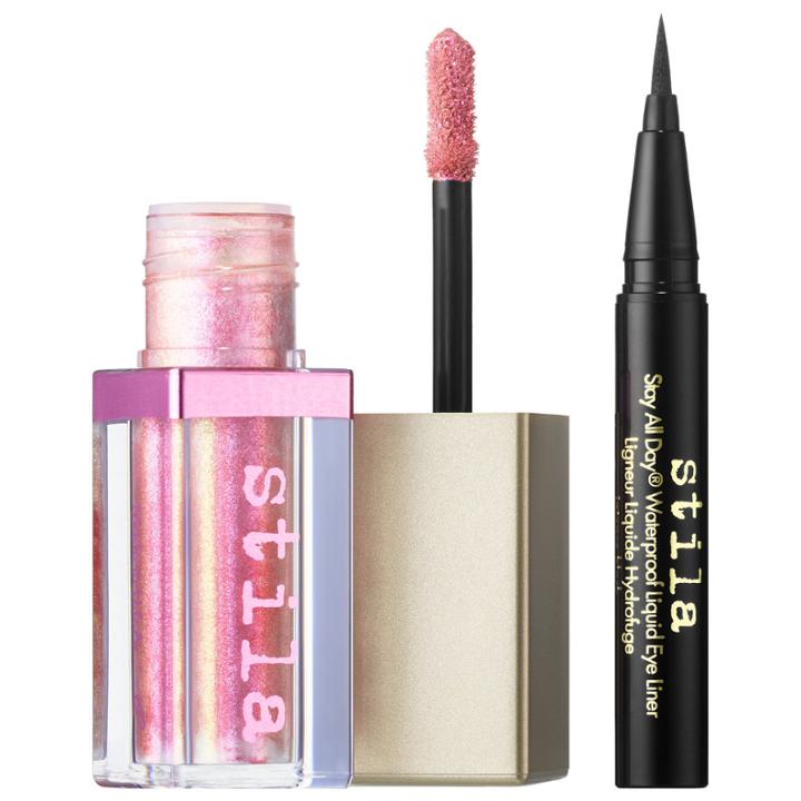 Stila Shade Mystre Liquid Eyeshadow & Stay All Day Waterproof Liquid Eye Liner Set