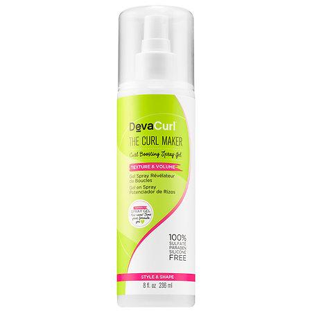 Devacurl The Curl Maker Curl Boosting Spray Gel 8 Oz/ 236 Ml
