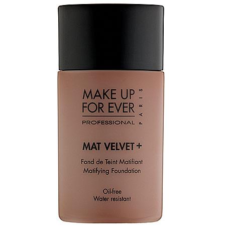 Make Up For Ever Mat Velvet + Matifying Foundation No. 75 - Coffee 1.01 Oz