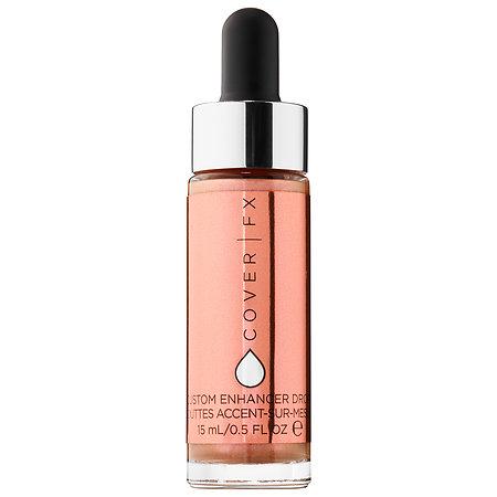 Cover Fx Custom Enhancer Drops Rose Gold 0.5 Oz/ 15 Ml
