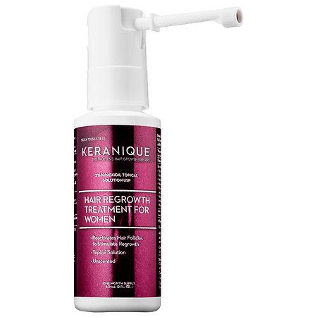 Keranique Hair Regrowth Treatment With Minoxidil Easy Precision Sprayer 2 Oz