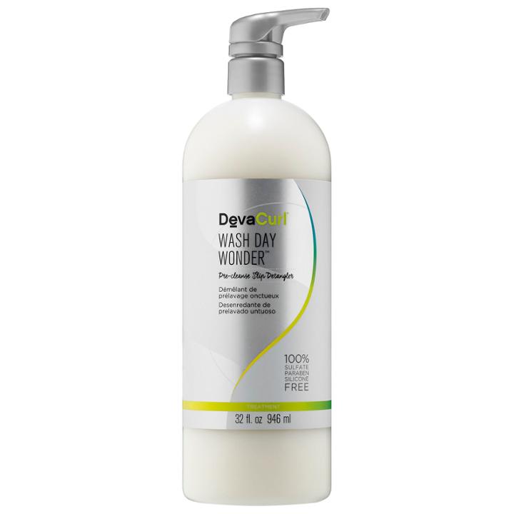 Devacurl Wash Day Wonder Pre-cleanse Slip Detangler 32 Oz/ 946 Ml
