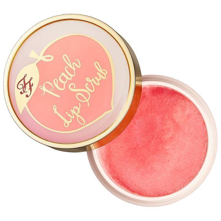 Too Faced Peach Lip Scrub - Peaches And Cream Collection 0.51 Oz/ 14.5 G