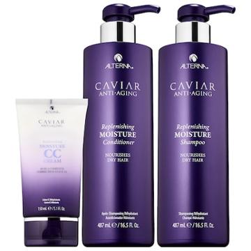 Alterna Haircare Caviar Anti-aging(r) Replenishing Moisture Jumbo Kit