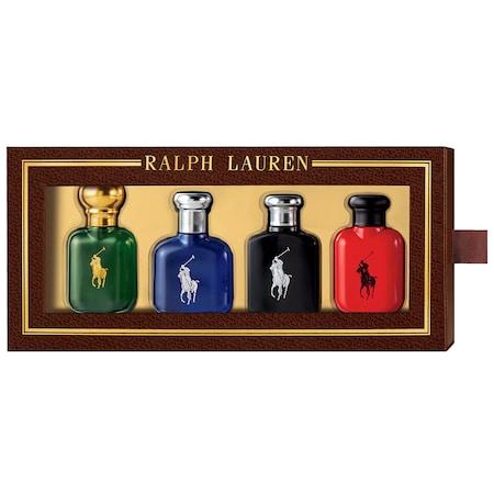 Ralph Lauren World Of Polo Coffret 4 X 0.5 Oz/ 15 Ml