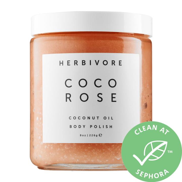 Herbivore Coco Rose Coconut Oil Body Polish 8 Oz/ 237 Ml