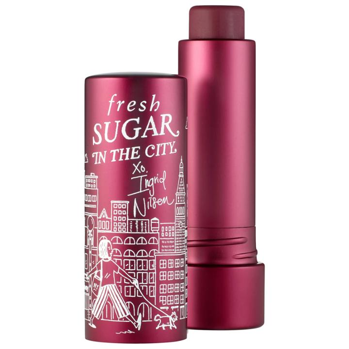 Fresh Sugar Lip Treatment Sunscreen Spf 15 Sugar In The City By Ingrid Nilsen - Limited Edition Blackberry Tint 0.15 Oz/ 4.3g