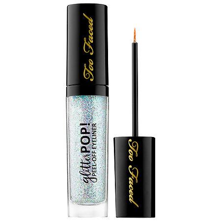 Too Faced Glitter Pop! Peel-off Eyeliner Glitter Ghost .23 Oz/ 6.5 G