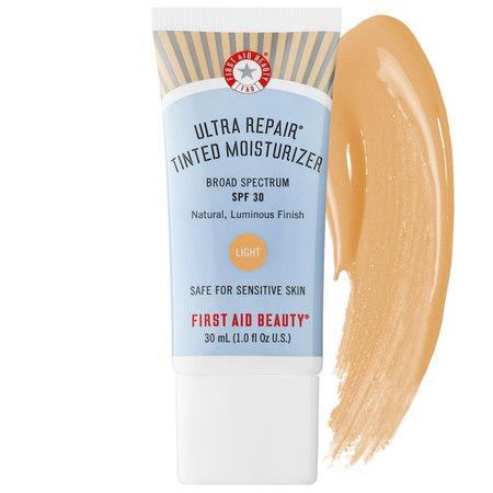 First Aid Beauty Ultra Repair(r) Tinted Moisturizer Broad Spectrum Spf 30 Light 1 Oz/ 30 Ml