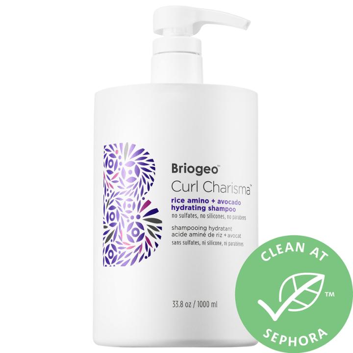 Briogeo Curl Charisma Rice Amino + Avocado Hydrating Shampoo 33.8 Oz/ 1000 Ml