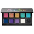 Violet Voss Rainbow Fun Sized Mini Eyeshadow Palette Rainbow 10 X 0.04 Oz/ 1.2 G
