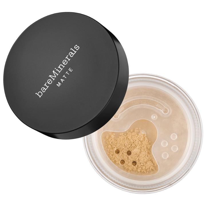 Bareminerals Matte Loose Powder Mineral Foundation Broad Spectrum Spf 15 Golden Fair 04 0.2 Oz/ 6 G