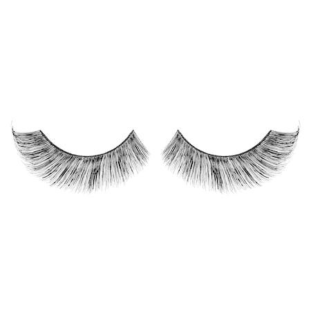 Black Up Eyelashes & Glue 5 1 Pair Of Reusable Eyelashes And Glue (0.024 Oz/ 0.7 Ml)