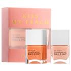 Nails Inc. Kiss My Peach Duo Nail Set Hot Fuzz/peach Tease 2 X 0.47 Oz/ 14 Ml