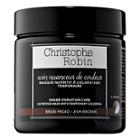 Christophe Robin Shade Variation Care Nutritive Mask With Temporary Coloring - Ash Brown 8.33 Oz