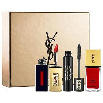 Yves Saint Laurent Love And Lacquer Reds Set