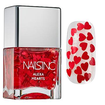 Nails Inc. Alexa Hearts Polish 0.47 Oz