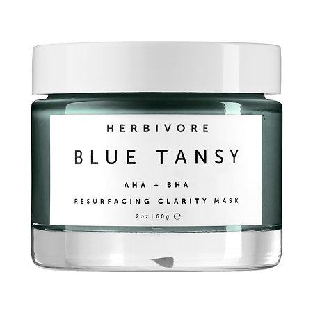 Herbivore Blue Tansy Aha + Bha Resurfacing Clarity Mask 2 Oz