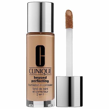 Clinique Beyond Perfecting Foundation + Concealer 11 Honey 1 Oz/ 30 Ml