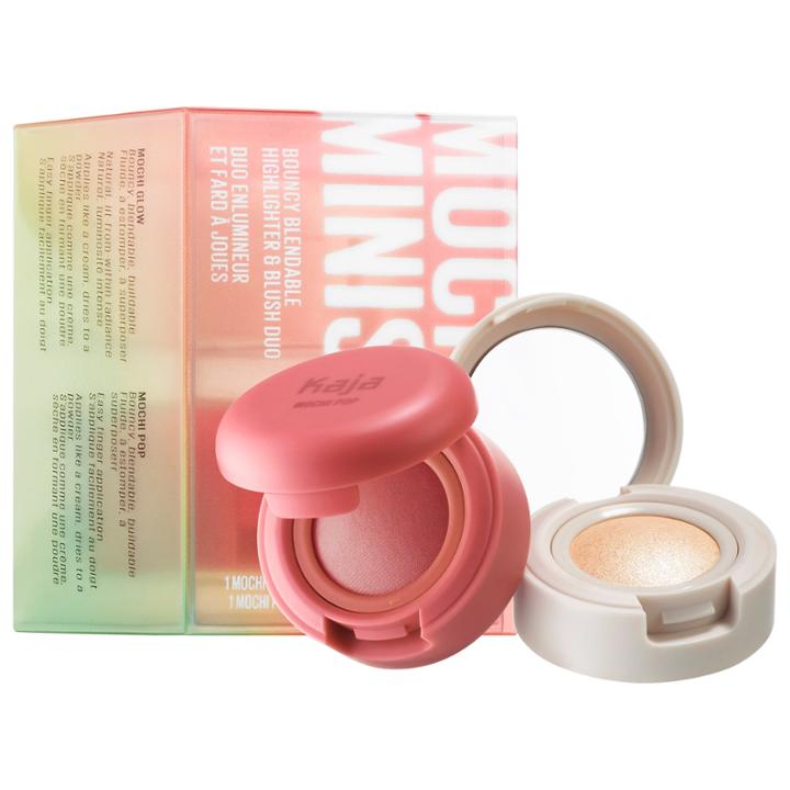 Kaja Mochi Minis Bouncy Blendable Highlighter & Blush Duo 2 X 0.10 Oz/ 2.9 G