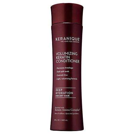 Keranique Volumizing Keratin Conditioner Deep Hydration For Dry Hair 8 Oz