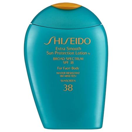 Shiseido Extra Smooth Sun Protection Lotion Broad Spectrum Spf 38 Pa++ 3.3 Oz