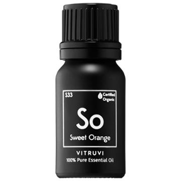 Vitruvi Organic Sweet Orange Essential Oil 0.3 Oz/ 10 Ml
