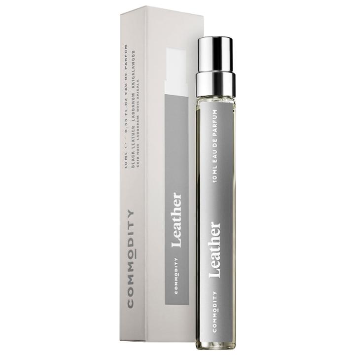 Commodity Leather Travel Spray 0.33 Oz/ 10 Ml Eau De Parfum Travel Spray