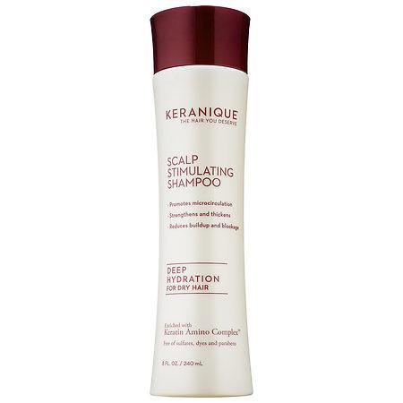Keranique Scalp Stimulating Shampoo Deep Hydration For Dry Hair 8 Oz