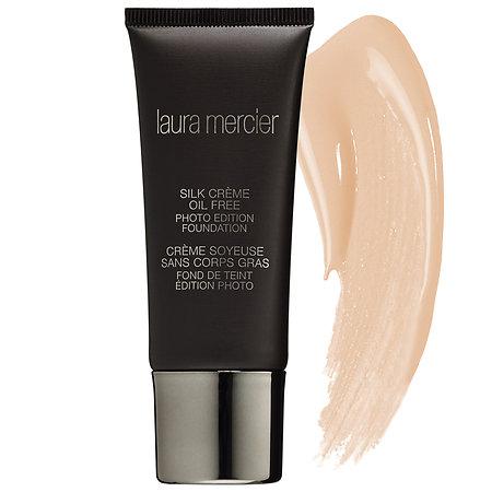 Laura Mercier Silk Creme Oil Free Photo Edition Foundation Ecru 1 Oz/ 30 Ml