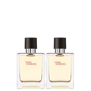 Herm S Terre D'hermes Eau De Toilette Gift Set 2 X 1.7 Oz/ 50 Ml