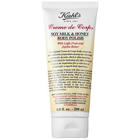 Kiehl's Since 1851 Creme De Corps Soy Milk & Honey Body Polish 6.8 Oz/ 200 Ml