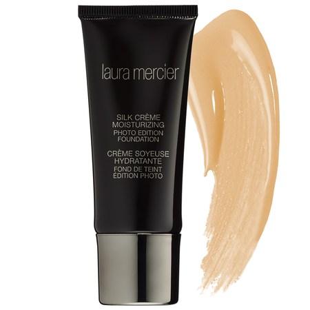 Laura Mercier Silk Creme Moisturizing Photo Edition Foundation Suntan 1 Oz/ 30 Ml