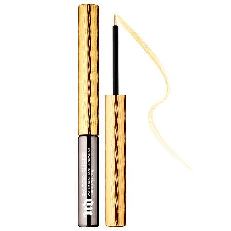 Urban Decay Razor Sharp Water-resistant Longwear Liquid Eyeliner Goldrush 0.07 Oz/ 2.07 Ml