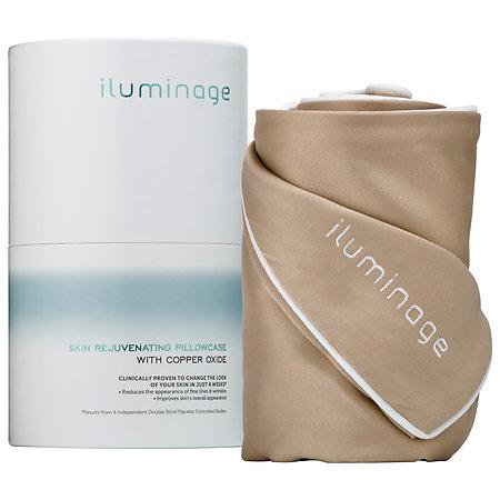 Iluminage Skin Rejuvenating Pillowcase With Copper Oxide Queen