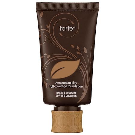 Tarte Amazonian Clay 12-hour Full Coverage Foundation Spf 15 40h Tan Honey 1.7 Oz/ 50 Ml