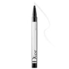 Dior Diorshow On Stage Liquid Eyeliner 001 Matte White .01 Oz/ 0.55 Ml