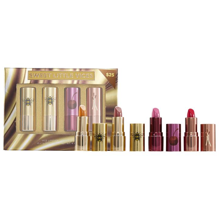 Urban Decay Sweet Little Vice Lip Set 4 X 0.03 Oz/ 4g