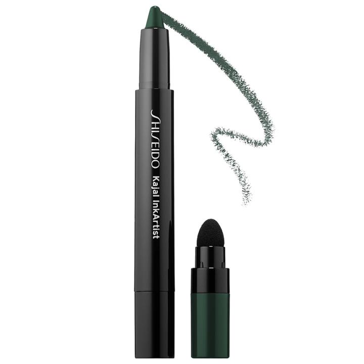 Shiseido Kajal Ink Artist Shadow, Liner, Brow Birodo Green 0.02 Oz/ 0.8 G