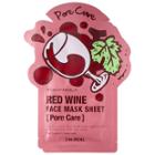 Tony Moly I'm Real - Red Wine Face Mask Sheet - Pore Care