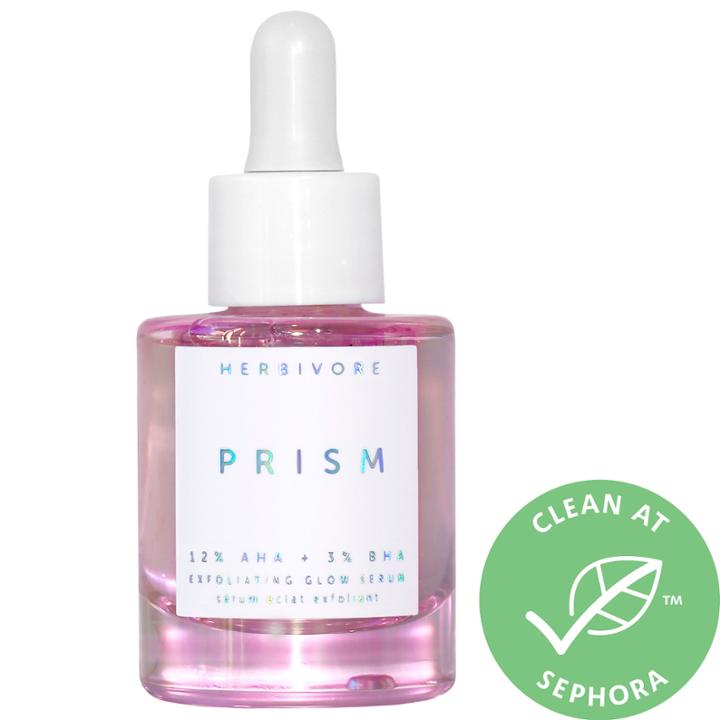 Herbivore Prism 12% Aha + 3% Bha Exfoliating Glow Serum 1 Oz/ 30 Ml