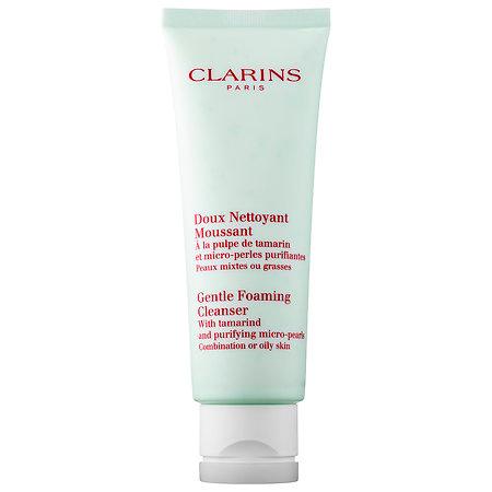 Clarins Gentle Foaming Cleanser-combination Or Oily Skin 4.4 Oz
