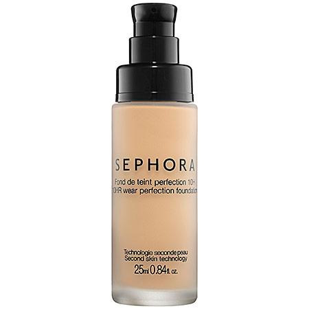 Sephora Collection 10 Hr Wear Perfection Foundation 10 Light Ivory (n) 0.84 Oz