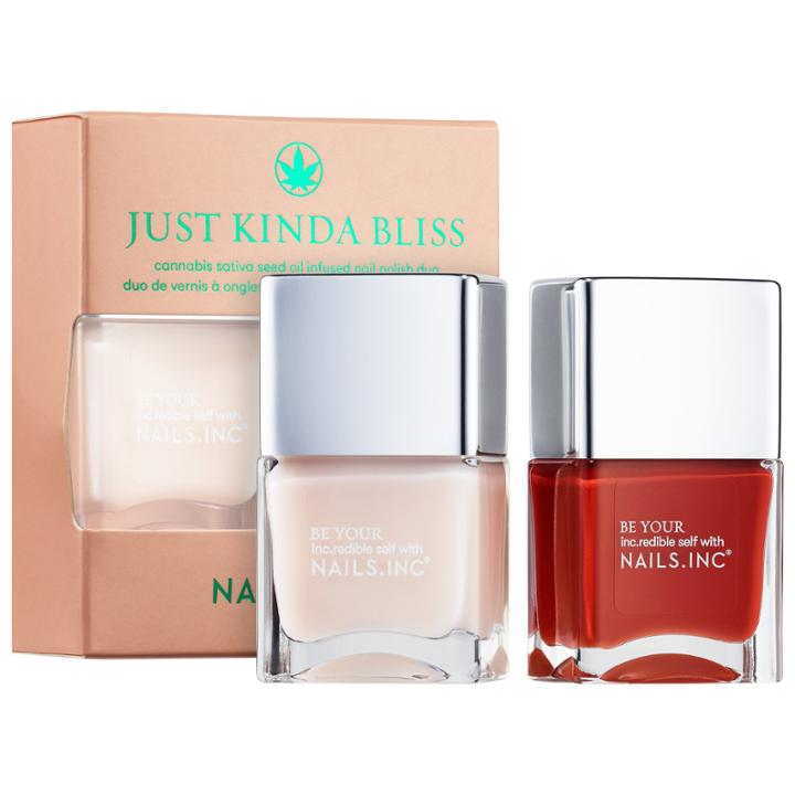 Nails Inc. Just Kinda Bliss Nail Duo 2 X 0.47 Oz/ 14 Ml