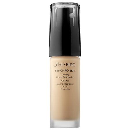 Shiseido Synchro Skin Lasting Liquid Foundation Broad Spectrum Spf 20 Neutral 1 1 Oz