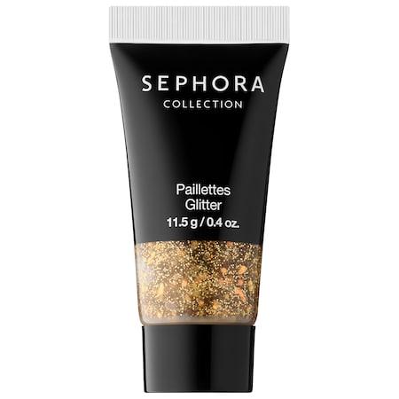 Sephora Collection Glitter Jellies 01 Lit Gold 0.42 Oz/ 12 G