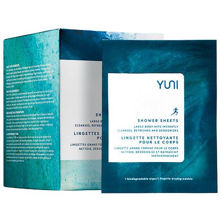 Yuni Shower Sheets 12 Wipes