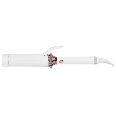 T3 Bodywaver 1.75 Professional Ceramic Styling Iron For Waves And Volume (white & Rose Gold)
