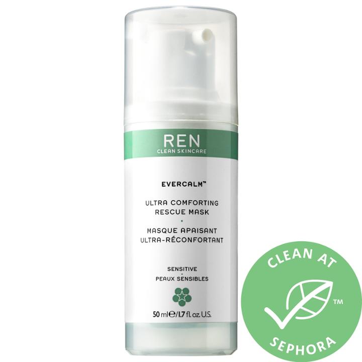 Ren Clean Skincare Evercalm&trade; Ultra Comforting Rescue Mask 1.7 Oz/ 50 Ml