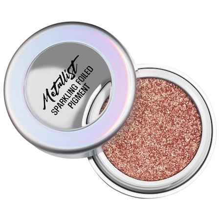 Touch In Sol Metallist Sparkling Foiled Eye Shadow Golden Tangerine 0.04 Oz/ 1.3 G